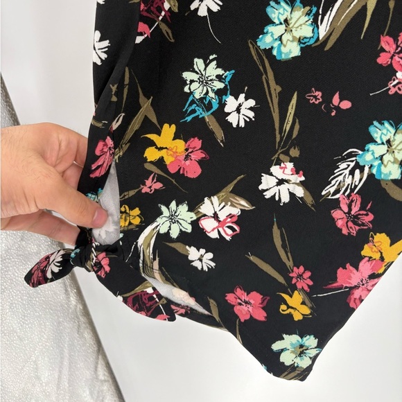 Lane Bryant floral boho summer print balloon parachute flowy pants size 22/24 - Picture 3 of 14